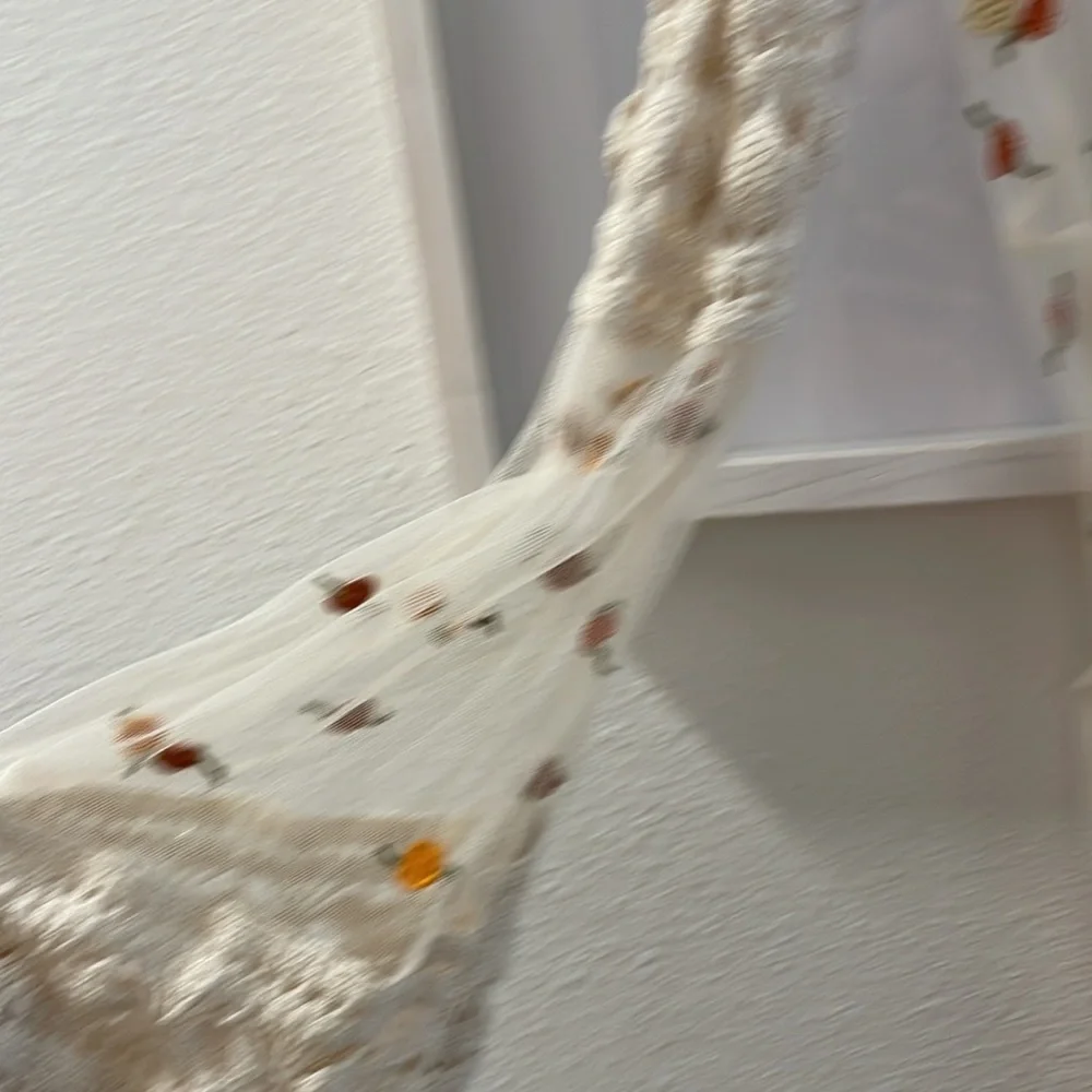 ✨🤍Free people floral finest heart ♥️ crochet dress🤍✨ - Picture 7 of 13